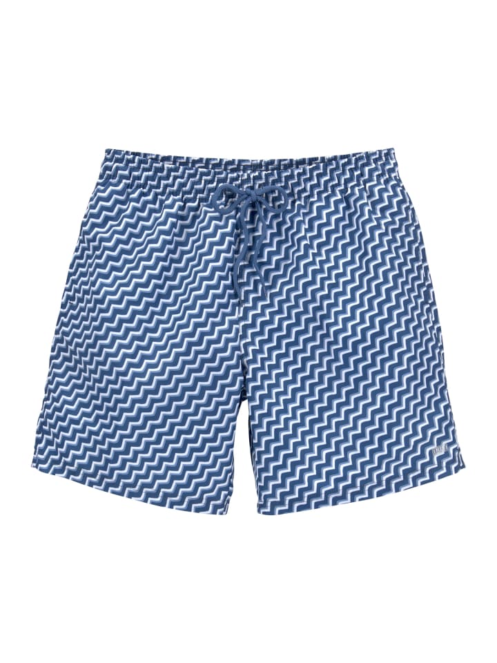 Синие принтованные шорты для плавания H.I.S
Синие принтованные шорты для плавания H.I.S