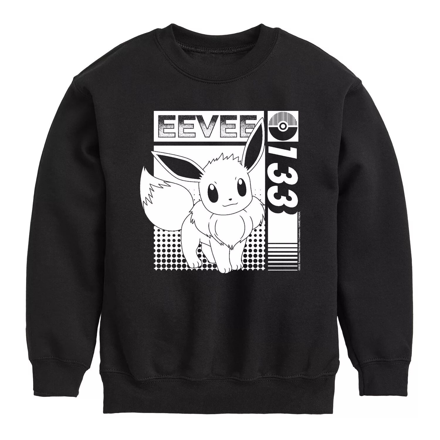 Мальчики 8–20 лет Pokemon Eevee 133, флис Licensed Character, черный
Мальчики 8–20 лет Pokemon Eevee 133, флис Licensed Character, черный