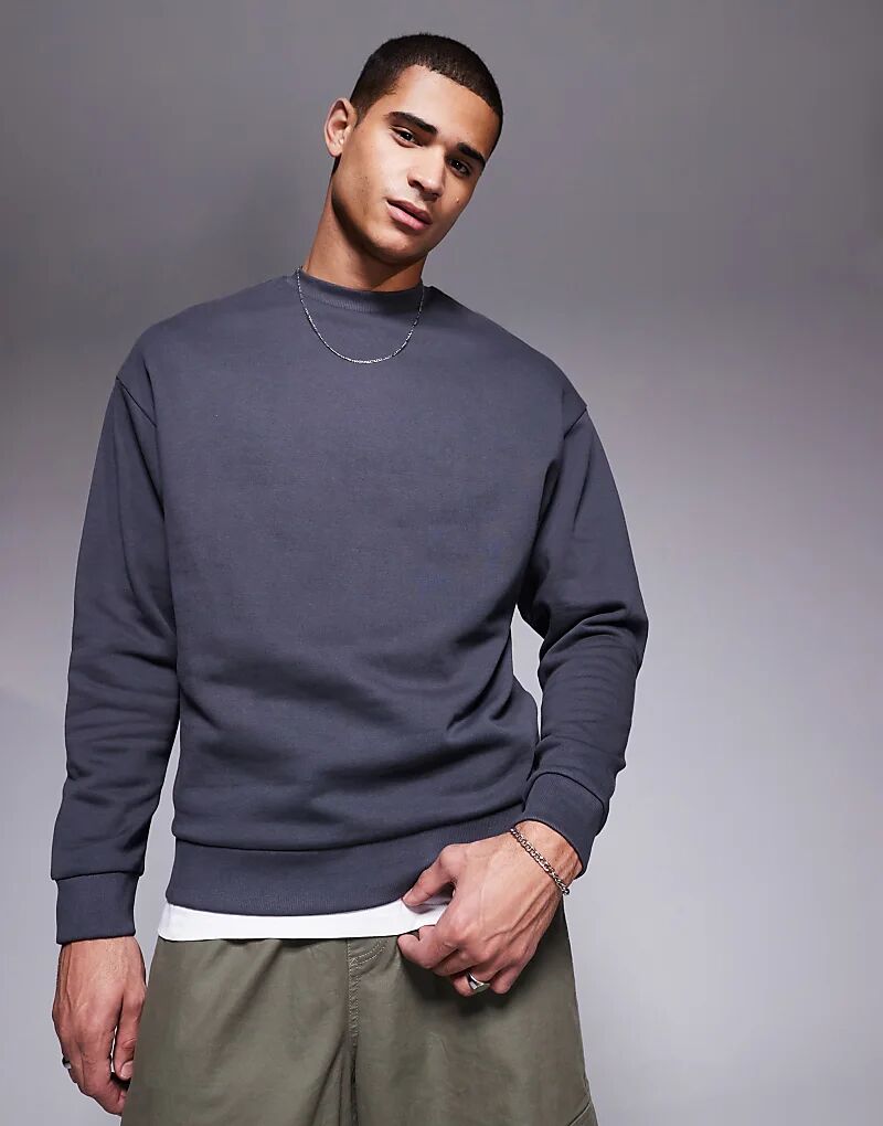 Незаменимая свободная толстовка в угольном цвете ASOS DESIGN
Незаменимая свободная толстовка в угольном цвете ASOS DESIGN