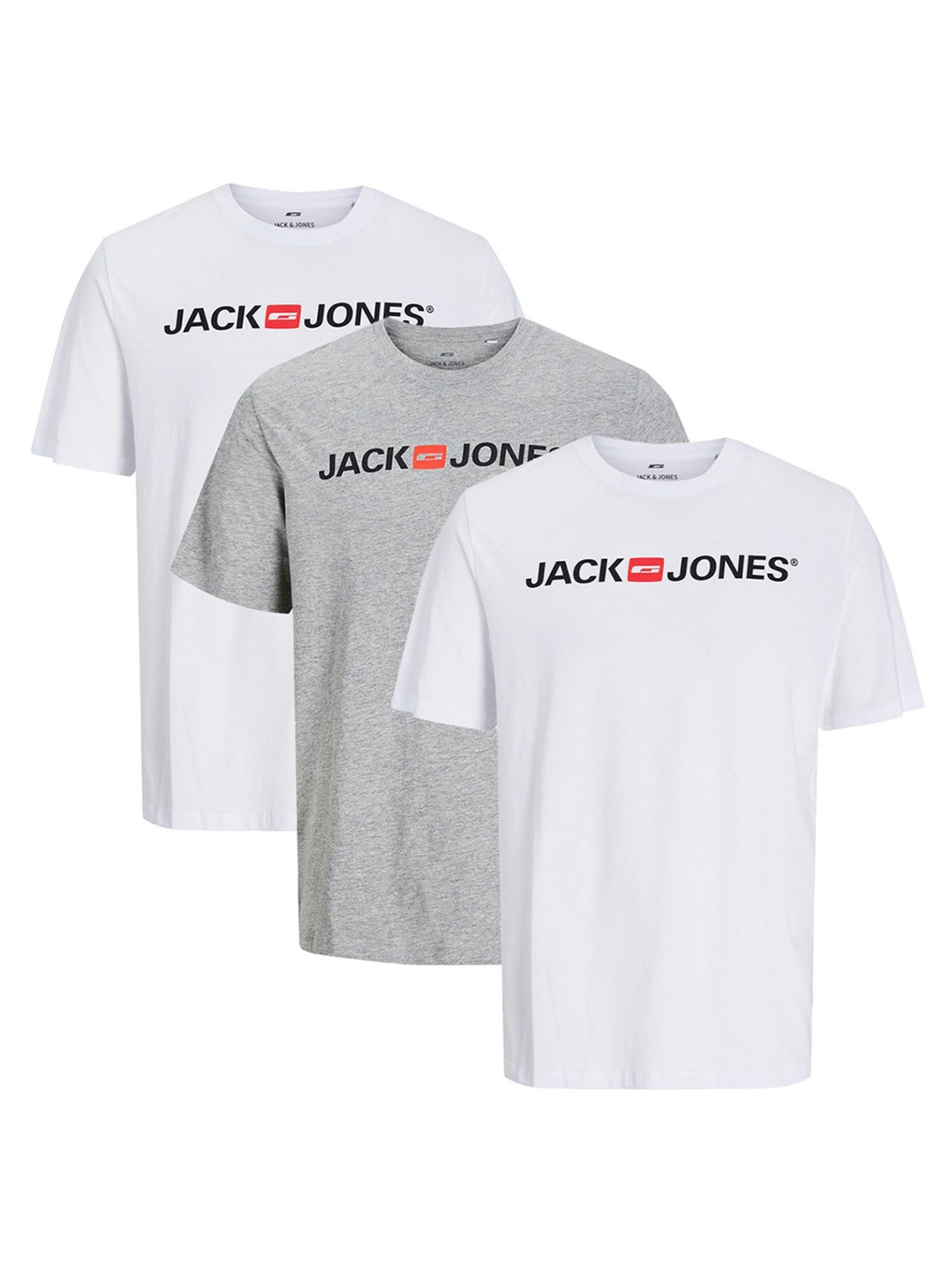JACK & JONES Футболка 'Basic' в сером цвете
JACK & JONES Футболка 'Basic' в сером цвете