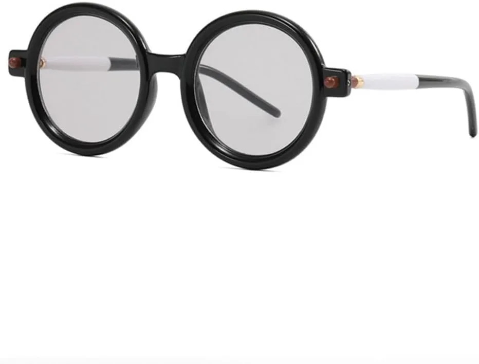 Модные двухцветные женские круглые солнцезащитные очки в стиле ретро для мужчин, очки для работы за компьютером с защитой от синего света TYUVIVO, Black Light Gray
Модные двухцветные женские круглые солнцезащитные очки в стиле ретро для мужчин, очки для работы за компьютером с защитой от синего света TYUVIVO, Black Light Gray