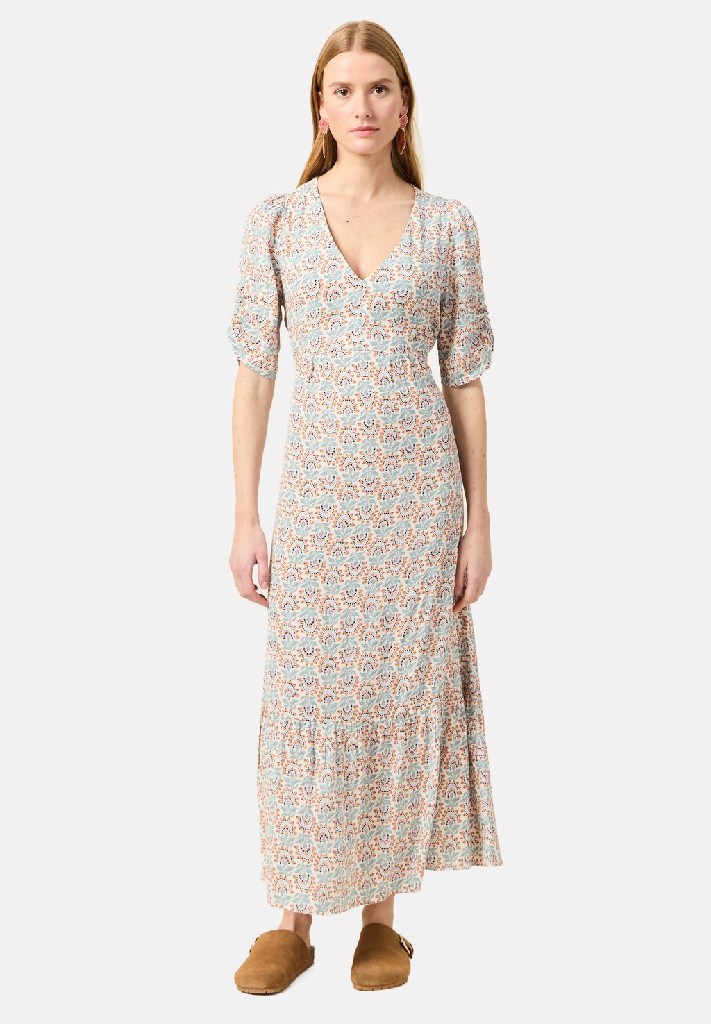 Платье макси MIT V-AUSSCHNITT BONOBO Jeans, белый
Платье макси MIT V-AUSSCHNITT BONOBO Jeans, белый