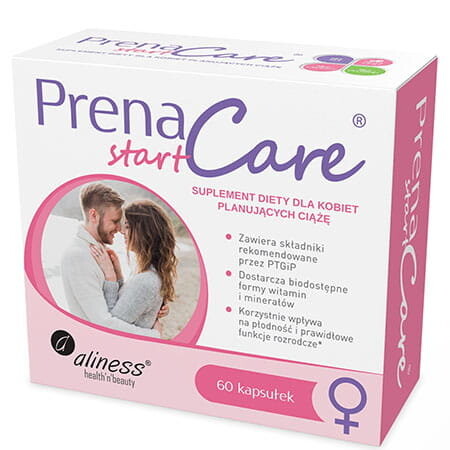 Aliness, Prenacare Start для женщин, 60 капсул
Aliness, Prenacare Start для женщин, 60 капсул