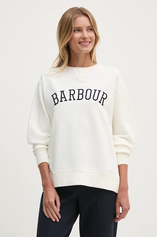 Хлопковая толстовка Barbour, бежевый
Хлопковая толстовка Barbour, бежевый