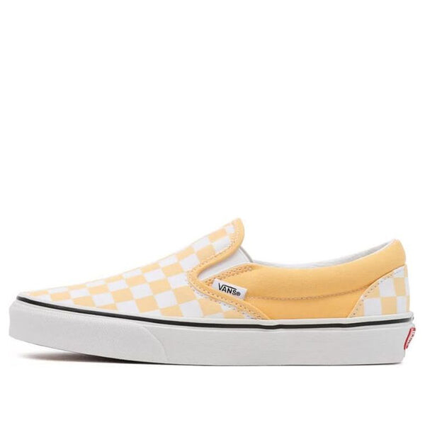 Кроссовки checkerboard classic slip-on low-top sneakers white/yellow Vans, белый
Кроссовки checkerboard classic slip-on low-top sneakers white/yellow Vans, белый