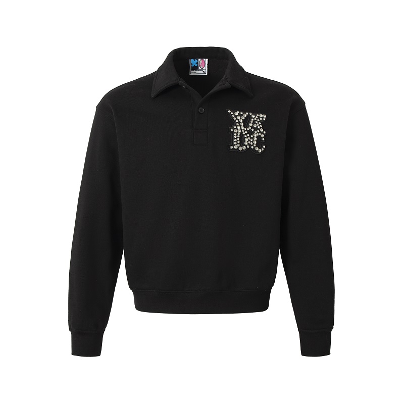 Поло свитшот унисекс YADcrew, черный
Поло свитшот унисекс YADcrew, черный