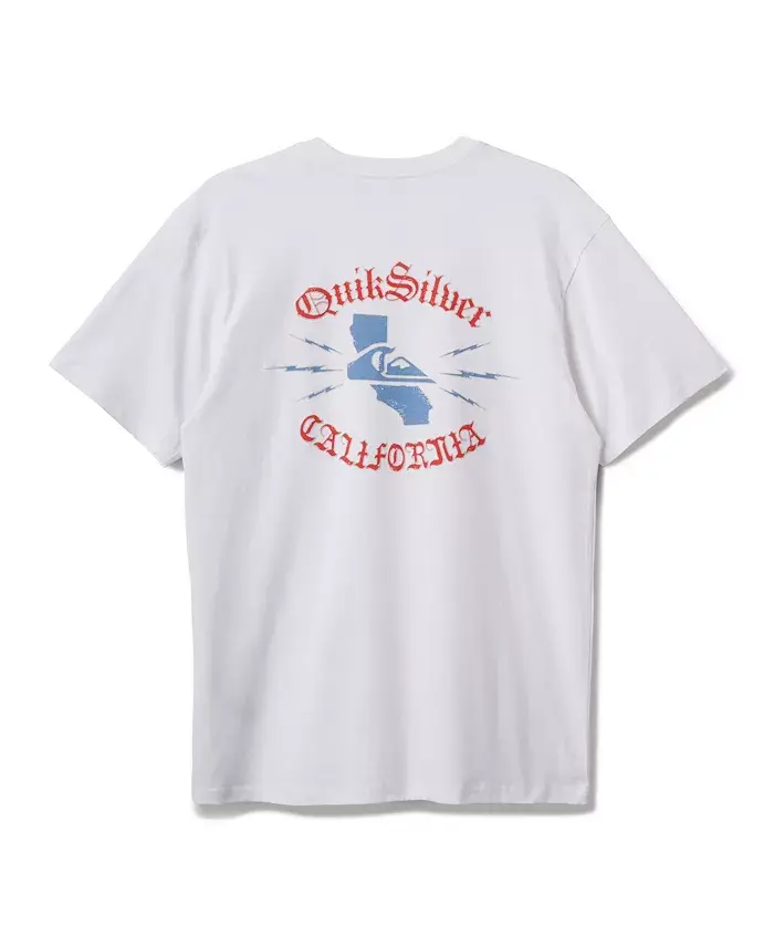 Мужская футболка California Raised с коротким рукавом Quiksilver, белый
Мужская футболка California Raised с коротким рукавом Quiksilver, белый