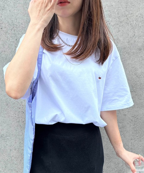 SETUP7 Футболка с коротким рукавом, мини-логотип Flag, бренд H by Figer, белый
SETUP7 Футболка с коротким рукавом, мини-логотип Flag, бренд H by Figer, белый