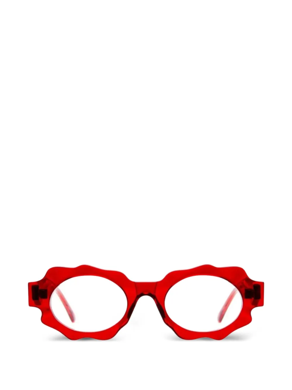 Очки необычной формы Kuboraum, красный
Очки необычной формы Kuboraum, красный