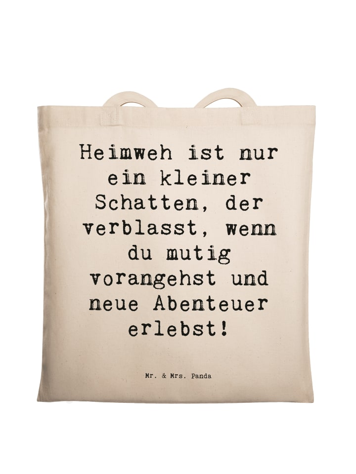 Mr. & Mrs. Panda Сумка-шоппер кремового цвета с надписью "Преодоление тоски по дому: приключение..."
Mr. & Mrs. Panda Сумка-шоппер кремового цвета с надписью "Преодоление тоски по дому: приключение..."