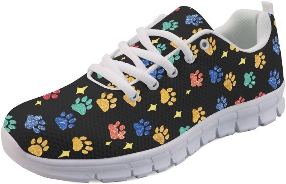 Кроссовки Forchrinse для мужчин и женщин, дышащие сетчатые беговые, легкие спортивные с шнуровкой, Colorful Paw Print
Кроссовки Forchrinse для мужчин и женщин, дышащие сетчатые беговые, легкие спортивные с шнуровкой, Colorful Paw Print