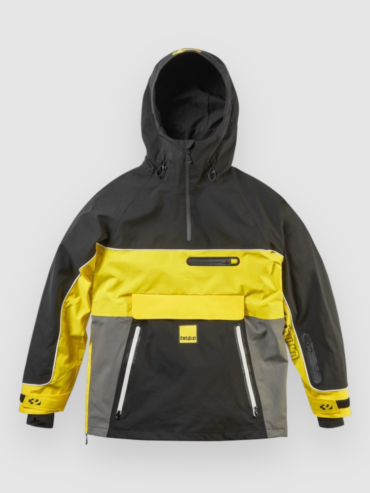 Анорак ThirtyTwo Light Anorak, black/yellow
Анорак ThirtyTwo Light Anorak, black/yellow