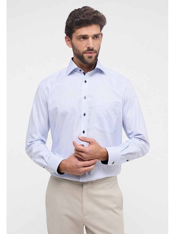 Рубашка Eterna Hemd, светло-синий
Рубашка Eterna Hemd, светло-синий