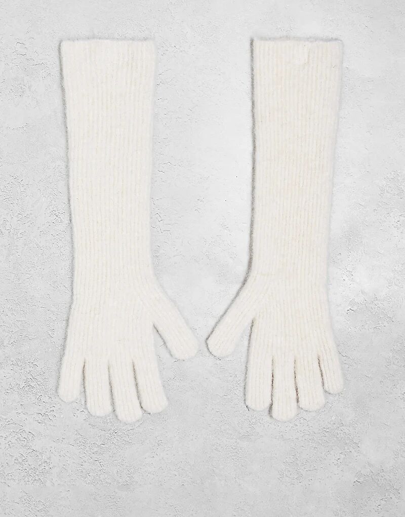 Перчатки Ginny Premium из смеси альпаки в рубчик кремового цвета Topshop
Перчатки Ginny Premium из смеси альпаки в рубчик кремового цвета Topshop