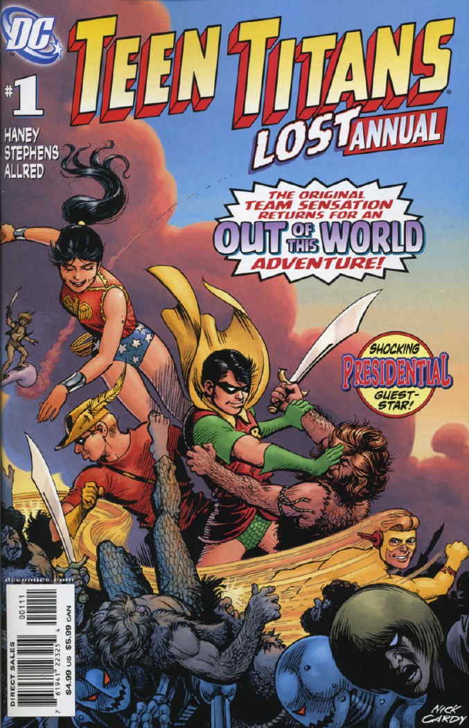 Teen Titans Lost Annual, No. 1; March 2008
Teen Titans Lost Annual, No. 1; March 2008