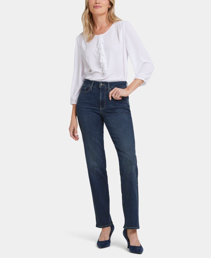 Джинсы прямого кроя Petite Marilyn Pull On NYDJ, Presley
Джинсы прямого кроя Petite Marilyn Pull On NYDJ, Presley