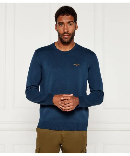 Свитер Regular fit Aeronautica Militare, синий
Свитер Regular fit Aeronautica Militare, синий