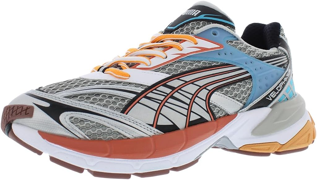 Мужские кроссовки PUMA Velophasis с поэтапной шнуровкой - серые
Мужские кроссовки PUMA Velophasis с поэтапной шнуровкой - серые