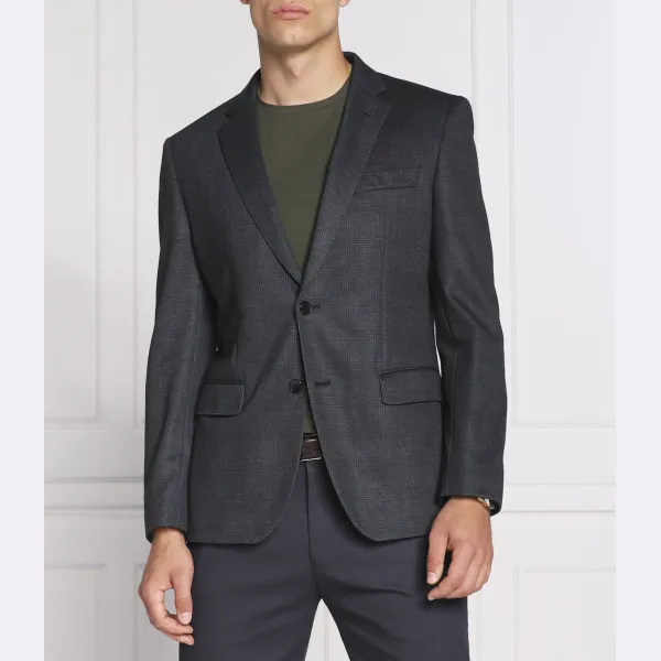 Элегантная куртка узкого кроя h-huge-j-soft-mm-224 Boss, черный 
Элегантная куртка узкого кроя h-huge-j-soft-mm-224 Boss, черный