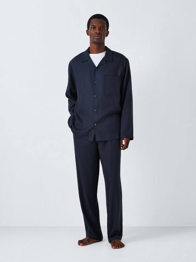 Пижамный комплект из лиоцелла John Lewis, Blue Navy
Пижамный комплект из лиоцелла John Lewis, Blue Navy