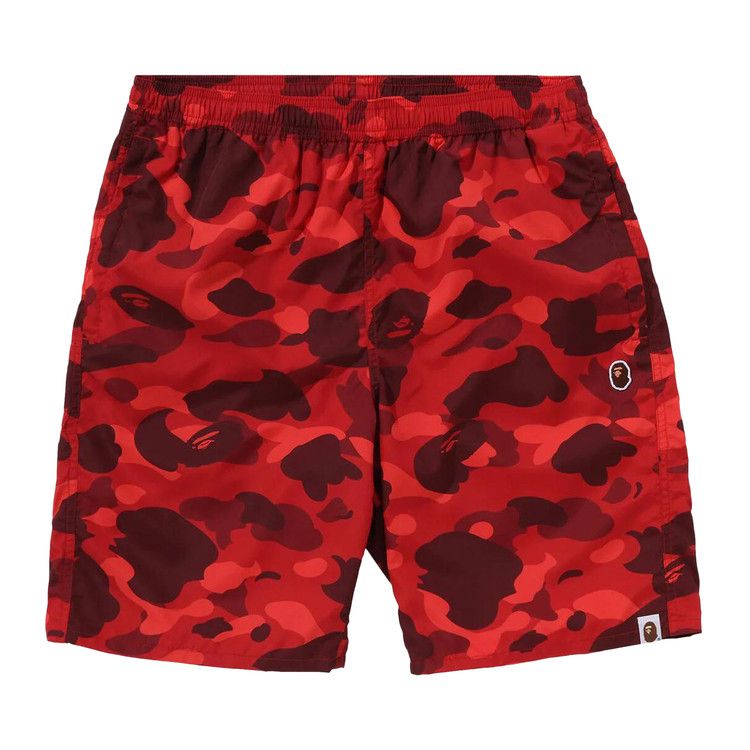 Шорты BAPE Color Camo Ape Head One Point Beach Shorts, Red
Шорты BAPE Color Camo Ape Head One Point Beach Shorts, Red