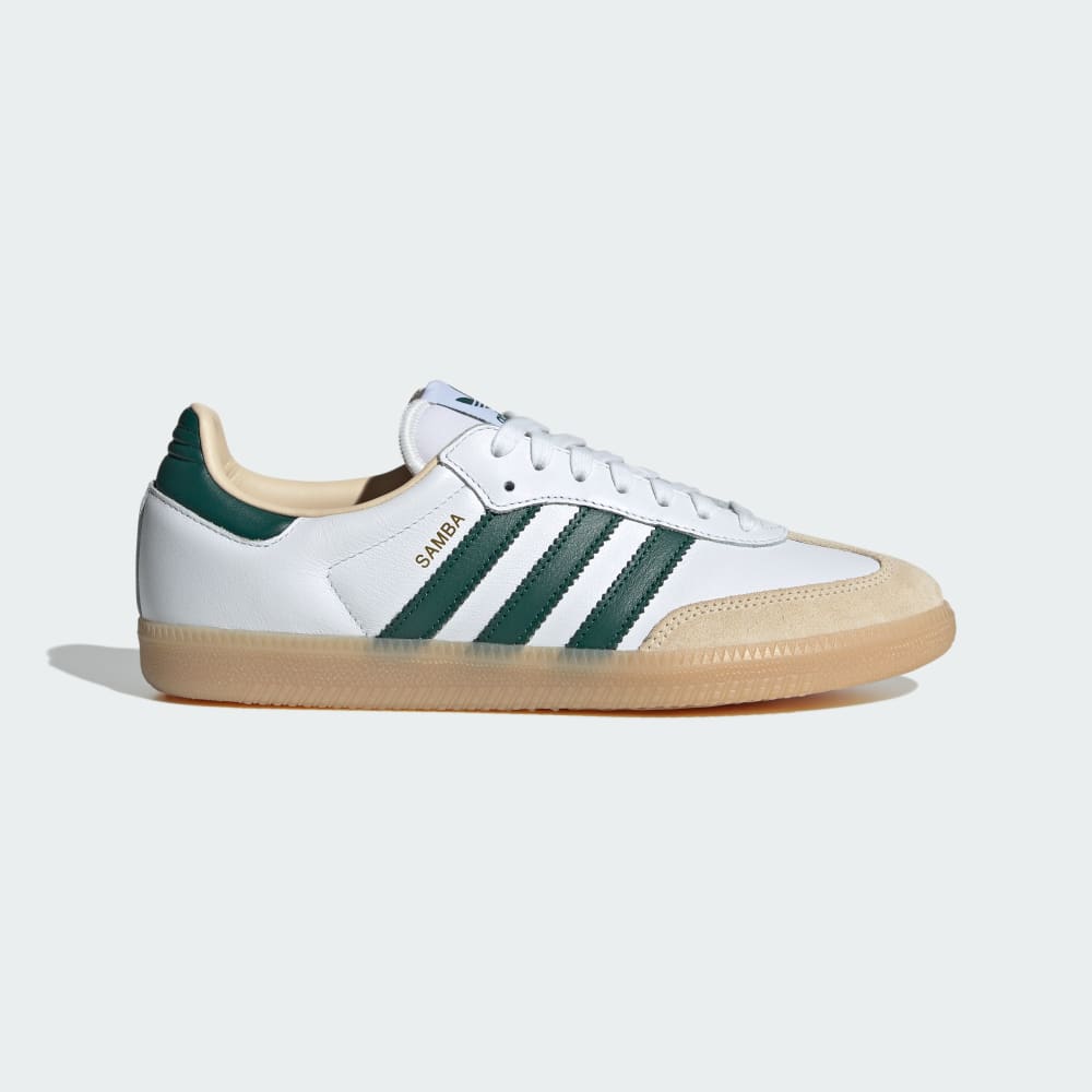 Кроссовки Adidas Samba OG Shoes, цвет Cloud White/Collegiate Green/Gum
Кроссовки Adidas Samba OG Shoes, цвет Cloud White/Collegiate Green/Gum