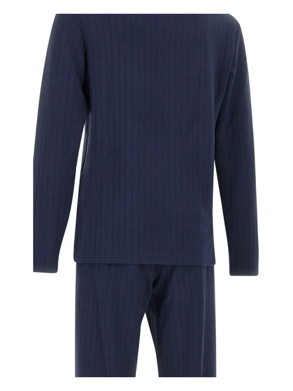 Пижама в полоску с логотипом Emporio Armani, синий
Пижама в полоску с логотипом Emporio Armani, синий