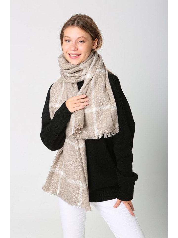 Lucky Bees Бежевый шарф - (Д)180 x (Ш)70 см
Lucky Bees Бежевый шарф - (Д)180 x (Ш)70 см