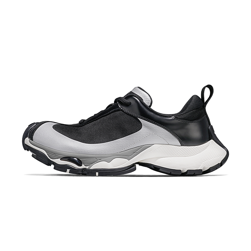 SALAXI Амортизирующие нескользящие износостойкие легкие низкие кеды унисекс Silver Black, цвет Silver Black 
SALAXI Амортизирующие нескользящие износостойкие легкие низкие кеды унисекс Silver Black, цвет Silver Black