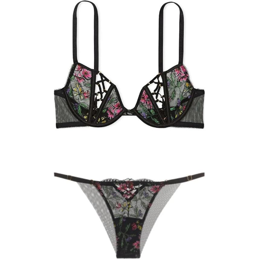 Victoria's Secret Женский комплект нижнего белья черный
Victoria's Secret Женский комплект нижнего белья черный