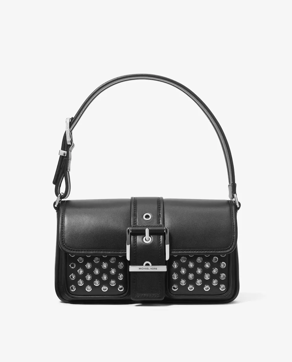Сумка через плечо Colby из кожи с блестящими аппликациями Michael Michael Kors, черный
Сумка через плечо Colby из кожи с блестящими аппликациями Michael Michael Kors, черный