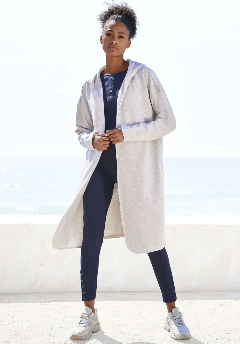 Толстовка H.I.S с капюшоном, свободного кроя, костюм для отдыха, бежевый
Толстовка H.I.S с капюшоном, свободного кроя, костюм для отдыха, бежевый