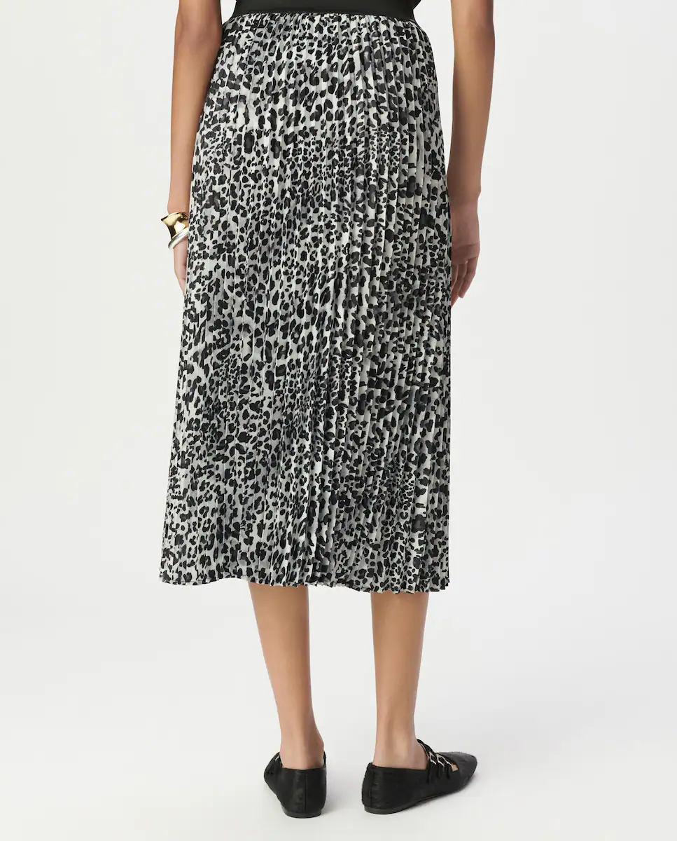 Юбка миди расклешенная IKKS, серый 
Юбка миди расклешенная IKKS, серый