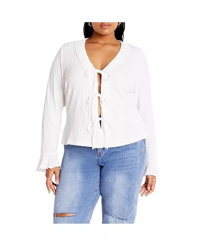 Топ Charmaine размера плюс CITY CHIC, слоновая кость/кремовый
Топ Charmaine размера плюс CITY CHIC, слоновая кость/кремовый