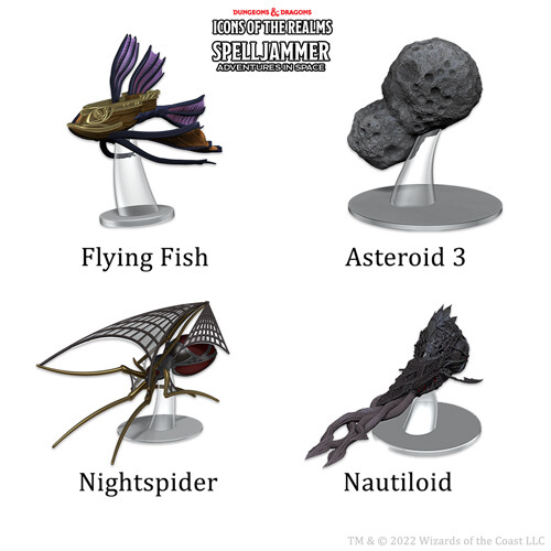 Фигурки D&D Icons Of The Realms Miniatures: Wildspace Ambush – Ship Scale
Фигурки D&D Icons Of The Realms Miniatures: Wildspace Ambush – Ship Scale