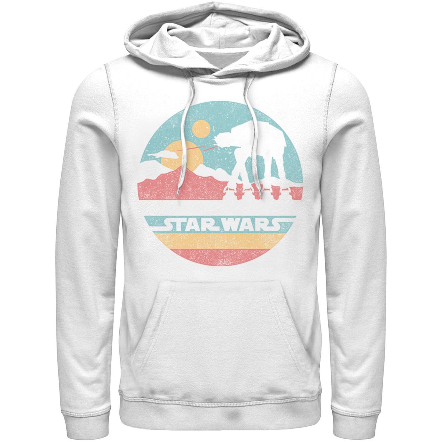 Мужская толстовка с вырезом и логотипом Star Wars AT-AT Silhouette Licensed Character, белый
Мужская толстовка с вырезом и логотипом Star Wars AT-AT Silhouette Licensed Character, белый