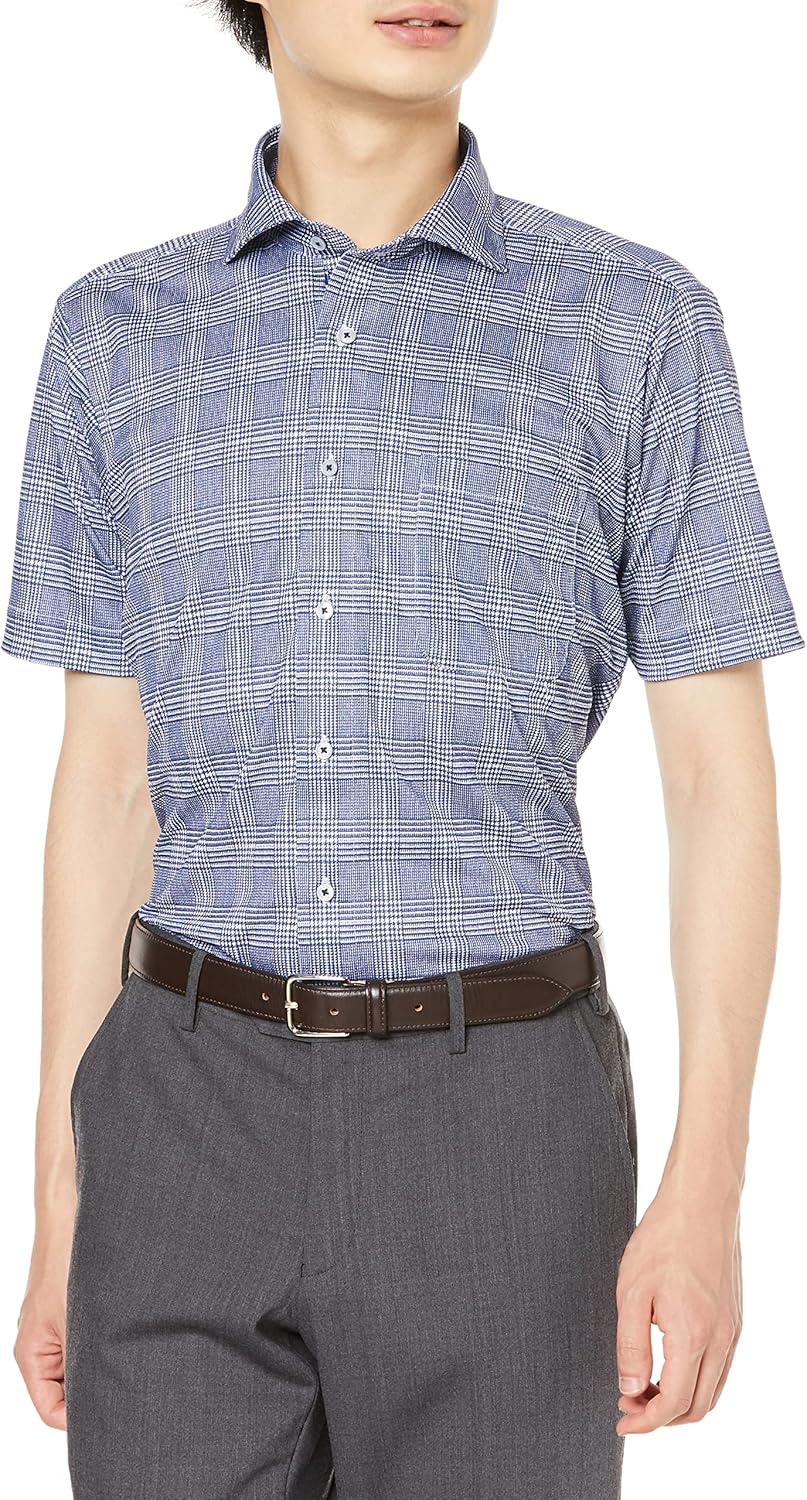 Мужская деловая рубашка-поло с коротким рукавом Takaku, 4000 иен, 237 110206249404237 Taka-Q, темно-синий
Мужская деловая рубашка-поло с коротким рукавом Takaku, 4000 иен, 237 110206249404237 Taka-Q, темно-синий