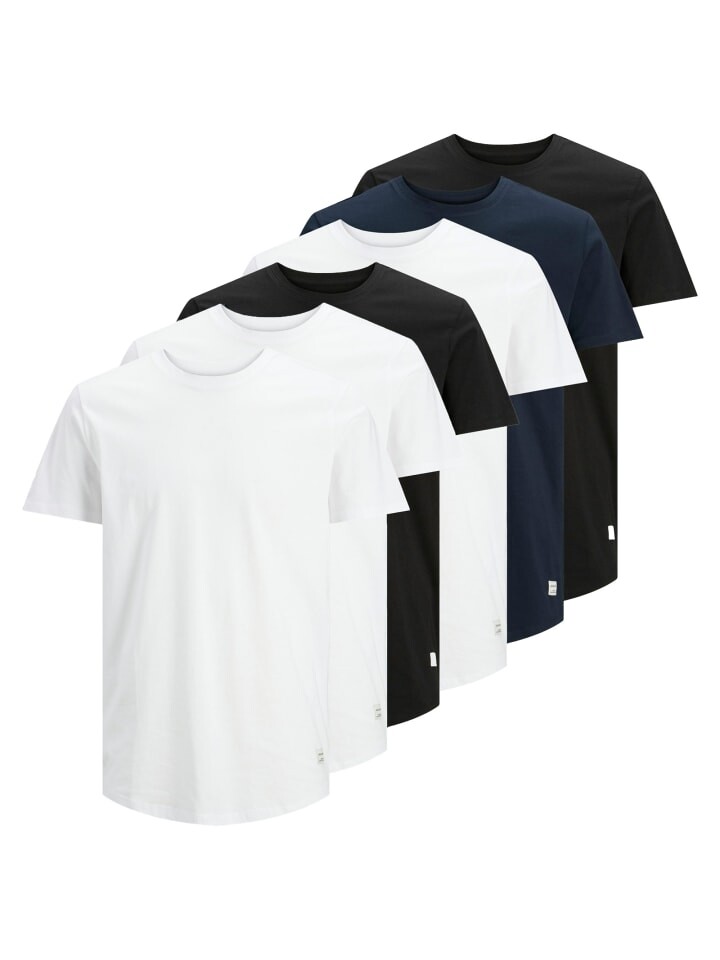 Футболка Jack & Jones T-Shirt 6er Pack, цвет Weiß/Schwarz/Weiß/Marineblau/Schwarz
Футболка Jack & Jones T-Shirt 6er Pack, цвет Weiß/Schwarz/Weiß/Marineblau/Schwarz