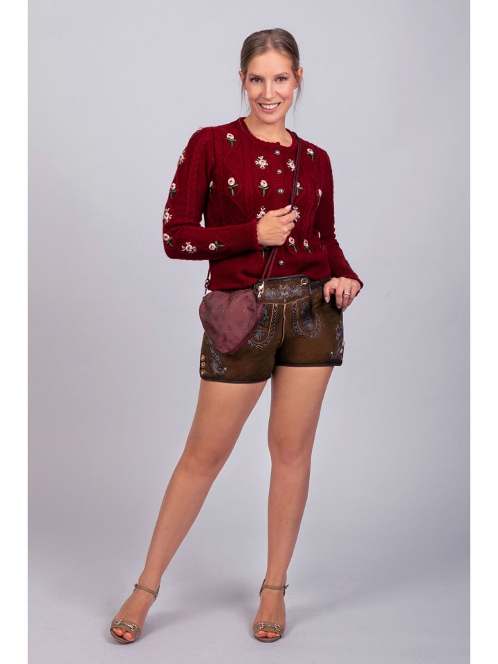 Edelnice Кожаные брюки темно-коричневого цвета
Edelnice Кожаные брюки темно-коричневого цвета