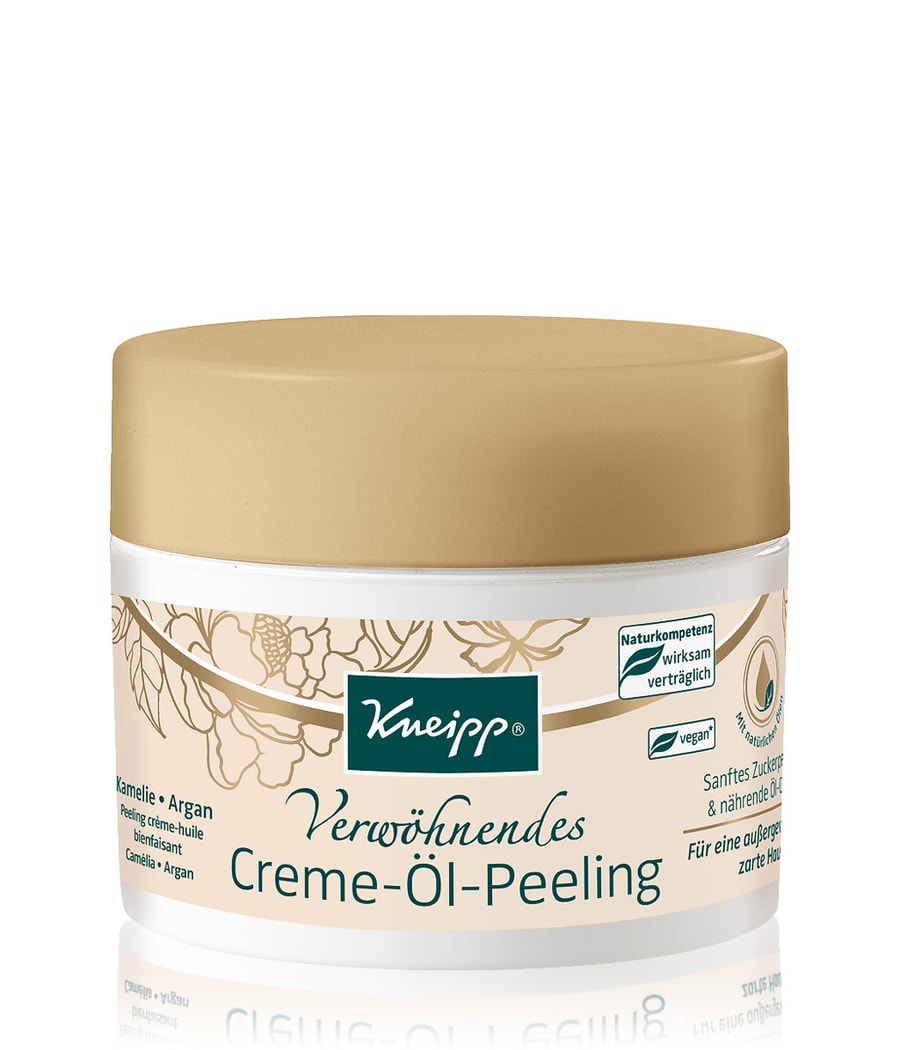 Скраб для тела Kneipp Verwöhnen Kamelie & Argan, 200 ml
Скраб для тела Kneipp Verwöhnen Kamelie & Argan, 200 ml