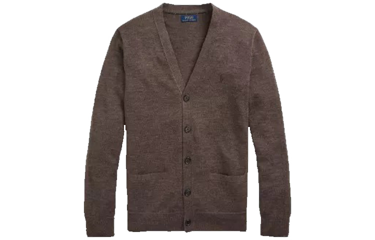 Трикотажная мужская коричневая футболка Polo Ralph Lauren
Трикотажная мужская коричневая футболка Polo Ralph Lauren