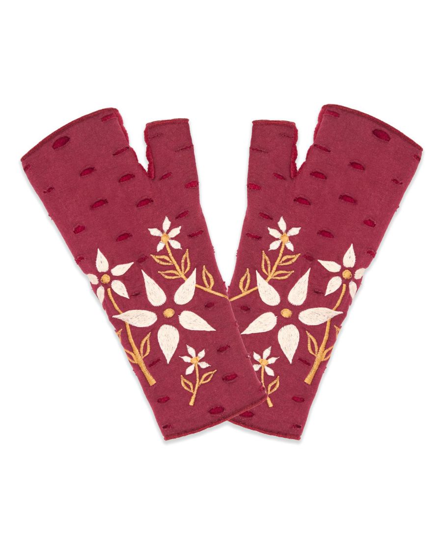 Женские перчатки без пальцев в форме альта ручной работы с флисовой подкладкой Feelgoodz, Bordeaux
Женские перчатки без пальцев в форме альта ручной работы с флисовой подкладкой Feelgoodz, Bordeaux