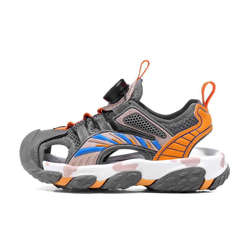 SUPEREDGE Детские сандалии с низким верхом, противоскользящие, с амортизаторами и износостойкими свойствами, серого оттенка
SUPEREDGE Детские сандалии с низким верхом, противоскользящие, с амортизаторами и износостойкими свойствами, серого оттенка