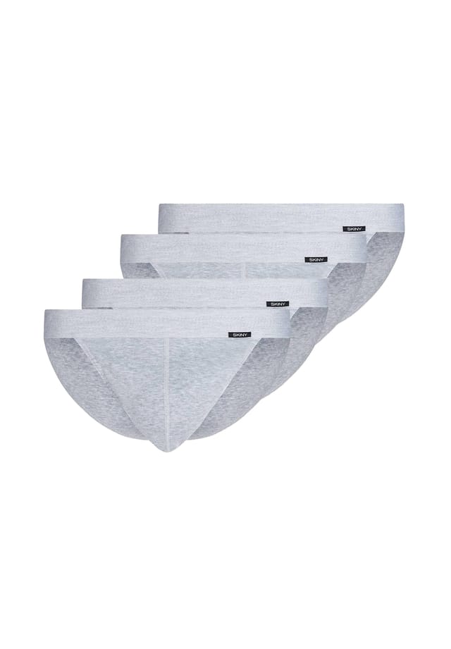Трусики-Стринги 4 шт. в упаковке - хлопковые трусы в стиле ретро тонкий рубчик из хлопка Skiny, серый
Трусики-Стринги 4 шт. в упаковке - хлопковые трусы в стиле ретро тонкий рубчик из хлопка Skiny, серый