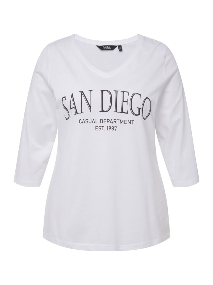 Футболка Ulla Popken, цвет schneeweiß
Футболка Ulla Popken, цвет schneeweiß