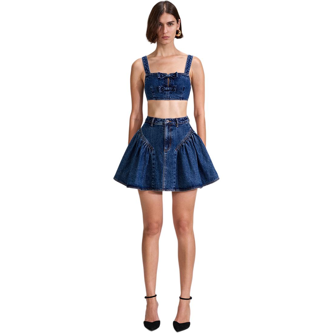 Джинсовые короткие юбки для женщин Self-portrait, синий
Джинсовые короткие юбки для женщин Self-portrait, синий