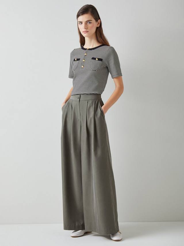 Топ Charlie с полосками и пуговицами L.K.Bennett
Топ Charlie с полосками и пуговицами L.K.Bennett