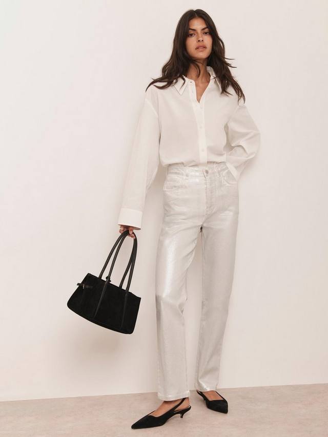 Джинсы с зауженными штанинами Mint Velvet, Silver
Джинсы с зауженными штанинами Mint Velvet, Silver