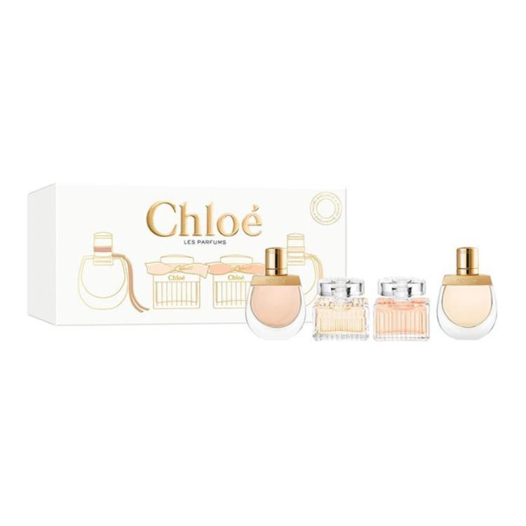 Chloé Набор миниатюр духов chloe из четырех флаконов eau de parfum и eau de toilette с ароматами yellow, fragrant plum, oak moss 5мл*4
Chloé Набор миниатюр духов chloe из четырех флаконов eau de parfum и eau de toilette с ароматами yellow, fragrant plum, oak moss 5мл*4
