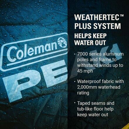 Туристическая палатка Peak1: 2 человека, 3 сезона Coleman, темно-желтый, Серый, Туристическая палатка Peak1: 2 человека, 3 сезона Coleman, темно-желтый
Туристическая палатка Peak1: 2 человека, 3 сезона Coleman, темно-желтый, Серый, Туристическая палатка Peak1: 2 человека, 3 сезона Coleman, темно-желтый